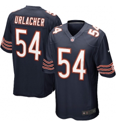 Youth Nike Chicago Bears #54 Brian Urlacher Game Navy Blue Team Color NFL Jersey