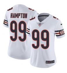 Women's Nike Chicago Bears #99 Dan Hampton Elite White NFL Jersey