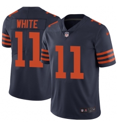 Youth Nike Chicago Bears #11 Kevin White Elite Navy Blue Alternate NFL Jersey