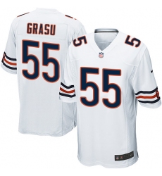 Youth Nike Chicago Bears #55 Hroniss Grasu Game White NFL Jersey