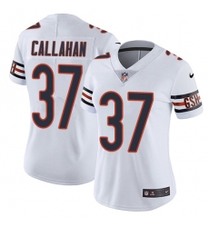 Women's Nike Chicago Bears #37 Bryce Callahan Elite White NFL Jersey