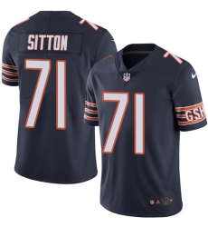 Youth Nike Chicago Bears #71 Josh Sitton Elite Navy Blue Team Color NFL Jersey