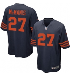 Men's Nike Chicago Bears #27 Sherrick McManis Game Navy Blue Alternate NFL Jersey
