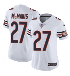 Women's Nike Chicago Bears #27 Sherrick McManis Elite White NFL Jersey