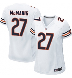 Women's Nike Chicago Bears #27 Sherrick McManis Game White NFL Jersey