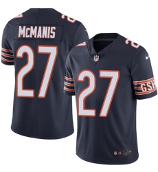 Youth Nike Chicago Bears #27 Sherrick McManis Elite Navy Blue Team Color NFL Jersey