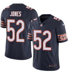 Youth Nike Chicago Bears #52 Christian Jones Elite Navy Blue Team Color NFL Jersey