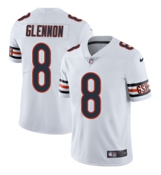 Youth Nike Chicago Bears #8 Mike Glennon Elite White NFL Jersey