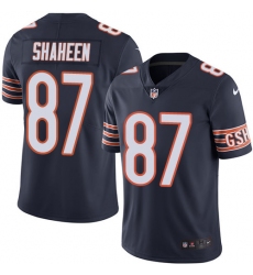 Youth Nike Chicago Bears #87 Adam Shaheen Elite Navy Blue Team Color NFL Jersey