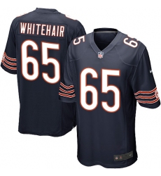 Men's Nike Chicago Bears #65 Cody Whitehair Game Navy Blue Team Color NFL Jersey