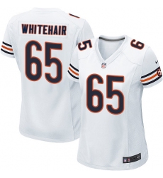 Women's Nike Chicago Bears #65 Cody Whitehair Game White NFL Jersey