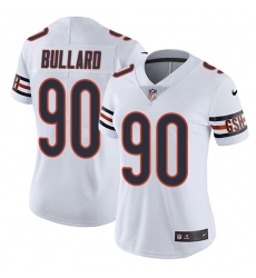 Women's Nike Chicago Bears #90 Jonathan Bullard Elite White NFL Jersey