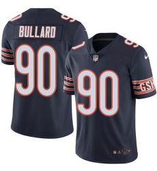 Youth Nike Chicago Bears #90 Jonathan Bullard Elite Navy Blue Team Color NFL Jersey