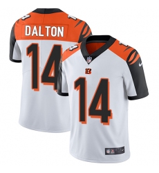 Youth Nike Cincinnati Bengals #14 Andy Dalton Elite White NFL Jersey