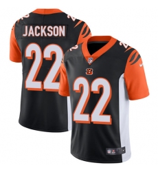 Youth Nike Cincinnati Bengals #22 William Jackson Elite Black Team Color NFL Jersey
