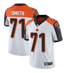 Youth Nike Cincinnati Bengals #71 Andre Smith Elite White NFL Jersey