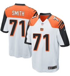 Youth Nike Cincinnati Bengals #71 Andre Smith Game White NFL Jersey