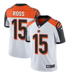 Youth Nike Cincinnati Bengals #15 John Ross Elite White NFL Jersey