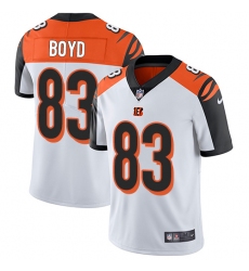 Men's Nike Cincinnati Bengals #83 Tyler Boyd Vapor Untouchable Limited White NFL Jersey
