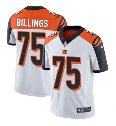 Men's Nike Cincinnati Bengals #75 Andrew Billings Vapor Untouchable Limited White NFL Jersey
