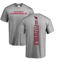 NFL Nike Arizona Cardinals #11 Larry Fitzgerald Ash Backer T-Shirt