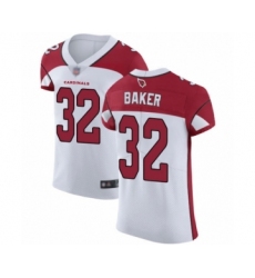 Men's Arizona Cardinals #32 Budda Baker White Vapor Untouchable Elite Player Football Jersey