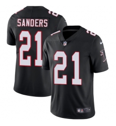 Youth Nike Atlanta Falcons #21 Deion Sanders Elite Black Alternate NFL Jersey