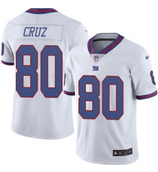 Women's Nike New York Giants #52 Jonathan Casillas Limited Pink Rush Fashion NFL Jersey
