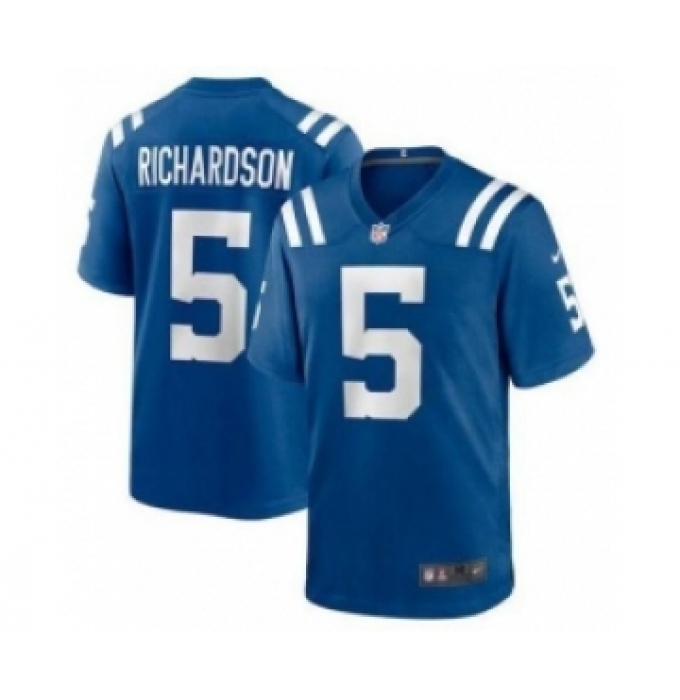 Nike Indianapolis Colts #5 Anthony Richardson Blue Vapor Untouchable Limited Stitched NFL Jersey