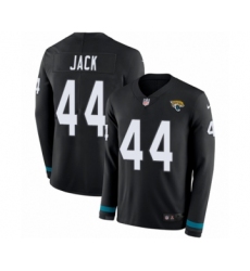 Youth Nike Jacksonville Jaguars #44 Myles Jack Limited Black Therma Long Sleeve NFL Jersey